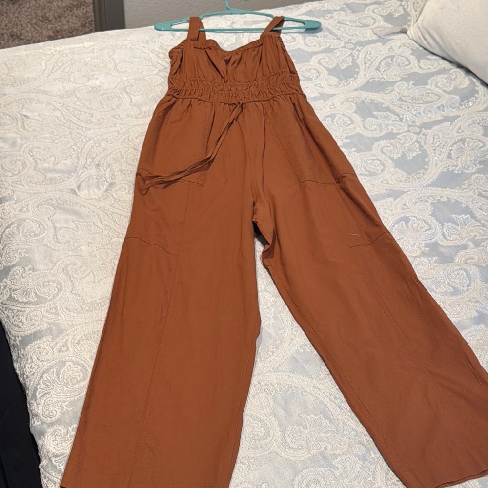 Women's Brown Jumpsuit